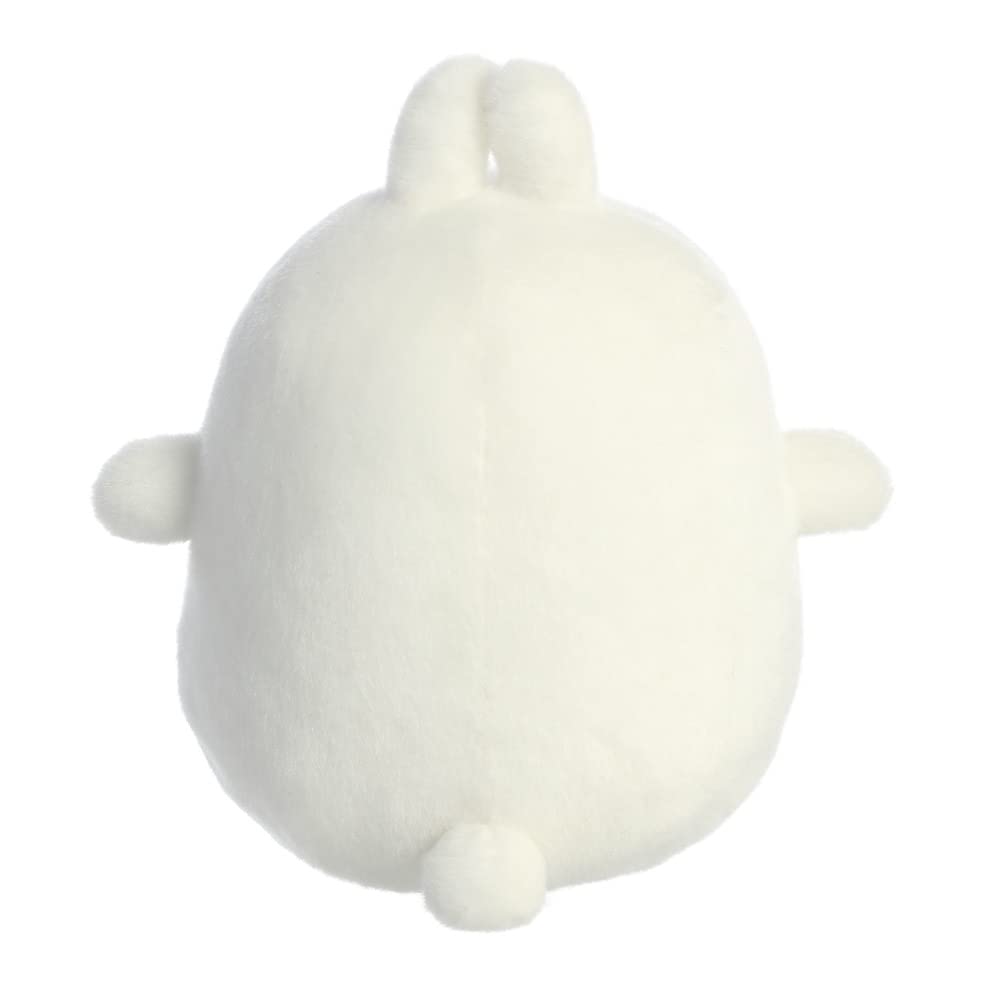 AURORA, 14216, Molang Med, 10 in, peluche coniglio, bianco