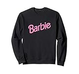 Barbie Pink Logo Pullover Sweatshirt Sweatshirt