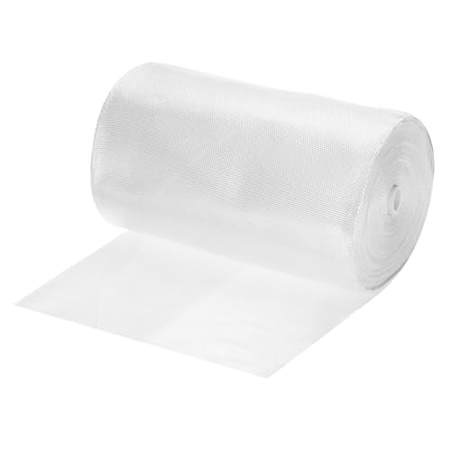 Image of MECCANIXITY 1pcs Fiberglass Cloth Tape 50m(55 Yard) x230mmx0.3mm E Glass Fiber Fiberglass Mesh Glass Fiber Mesh Woven Fiberglass Fabrics Insulation Tape for Reinforcement Repair