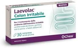 Chiesi Laevolac Colon Irritabile, Compresse per Sindrome dell'Intestino Irritabile, 30 Compresse, Senza Glutine, con Polisaccaridi da Goji e Aloe,…