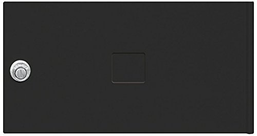 Salsbury Industries 3452BLK Replacement Door and Lock Standard MB2 Size for 4C Pedestal Mailbox with Keys, Black