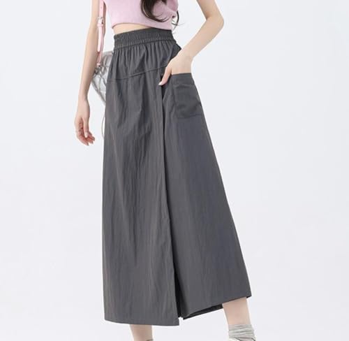 Y2K Cargo Skants for Women High Waist A Line Wide Leg Pants Baggy Streetwear Vintage Skants4