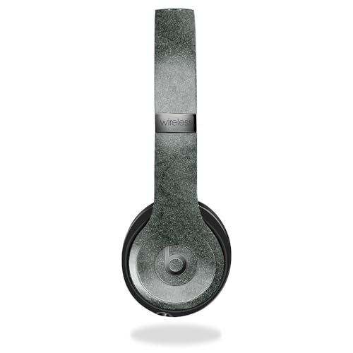 Image of Glossy Glitter Skin Compatible with Beats Solo 4 - Green Stone - Premium 3M Vinyl Protective Wrap Decal Cover - Easy to Apply | Crafted in The USA by MightySkins