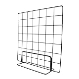 Design élégant : le design élégant et moderne de ce présentoir améliore l'image du produit, attirant plus d'attention et augmentant les ventes, présentoir en grille métallique, support photo en grille métallique