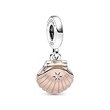 Charm Anhänger Muschel und Perle Pandora Club 2023 782449 PANDORA C01 Einheitsgröße für Damen