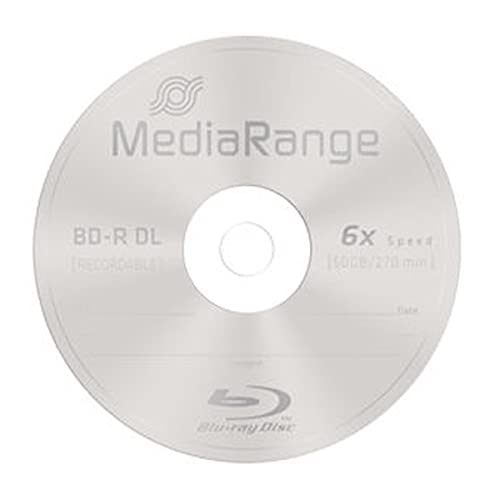 BD-R DL 50GB / 270MIN MEDIARANGE ÉCRITURE 6X BLU-RAY DISC
