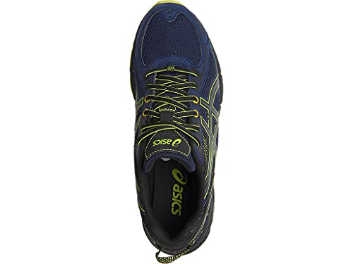 Asics Men's Mens Gel-Venture 6 Athletic Shoe, Indigo Blue/Black/Energy Green, 9 4E Us #TOP5