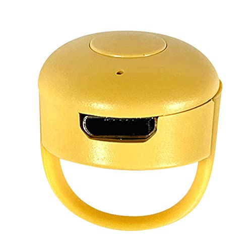 DYBITTS Smart Ring Fingertip Video Controller, Video Page Flipping Me Gusta Dispositivo Teléfono Video Swiper Manos Libres para Reproducir los siguientes Videos Cover