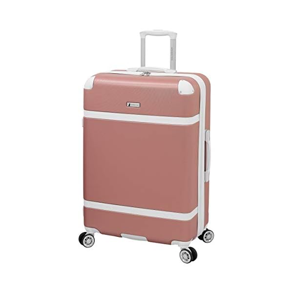 london fog luggage rose gold
