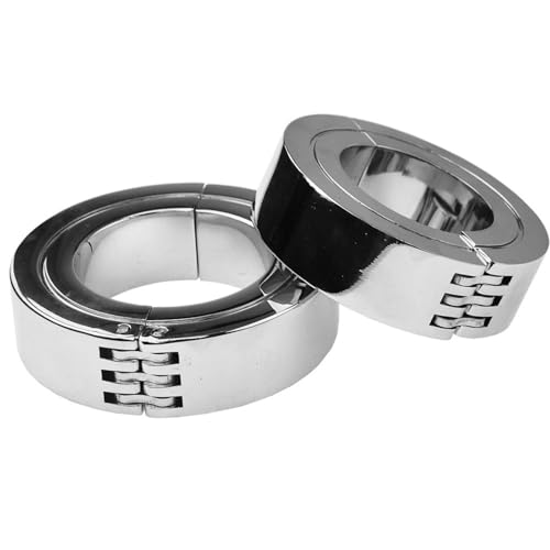Mens Stainless Steel Weight-Fixed Ring Training Stretcher Exercise Accessory-ushlF33 (38mm+44mm)