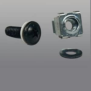 Tripp Lite SR200 SmartRack Square Hole Hardware Kit - 50 Each Cage Nuts ...