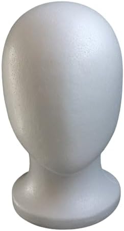 Genérico Mannequin Head for Wigs - Foam Head Faceless - Display f...