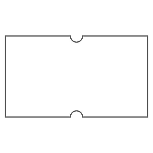 DayMark Water Resistant Date Coder Blank Permanent Label, for DM3 SpeedyMark 10 1-Line Marking Gun, White (8,000 Labels)