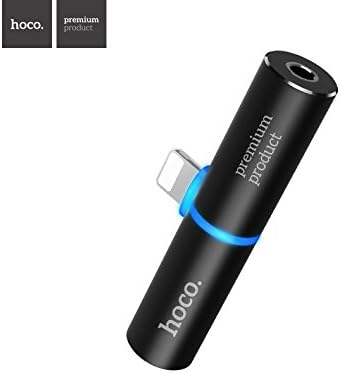 HOCO LS4 Aux Audio Converter 2.0A Charging & Listening to Music For iPhone 7 ,iPhone 7 Plus(color black)