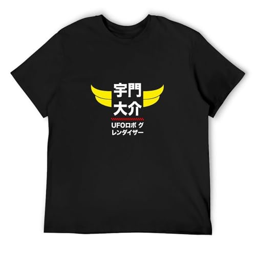 Autou Grendizer G2 Japan Robot Series - Camiseta básica negra, Negro, XL