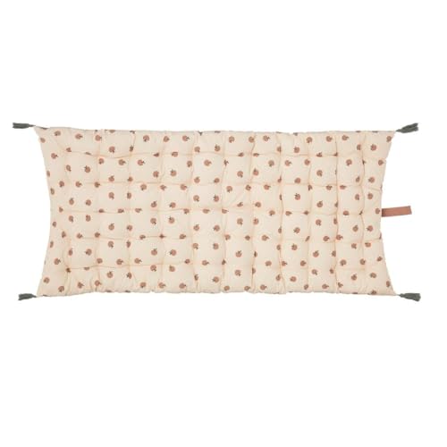 Atmosphera - Matelas de Sol Enfant Motif Pommes en Coton 60 x 120 cm