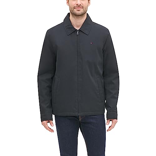 Image of Tommy Hilfiger Men's Lightweight Zip-up Microtwill Golf Jacket (Standard and Big & Tall Sizes)