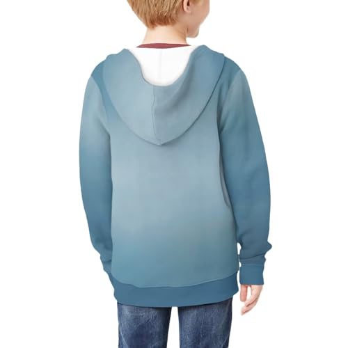 HUIACONG 3D Shark Hoodies Zip Up Hoodie Boys 10-12 Girls Sweatshirt Long Sleeve Shirt Kids Jackets Coat Full Zipper Hooded Fall Hoody Top Cardigan Outfit Clothing2