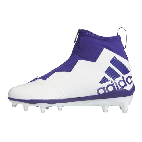 adidas Mens Nasty 2.0 Soccer Cleats Cleated - Purple, White3