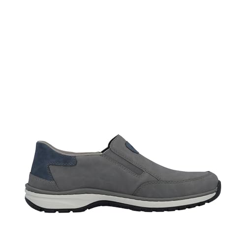 Rieker Herren 03365 Slipper Grau 40 – Ansicht 3