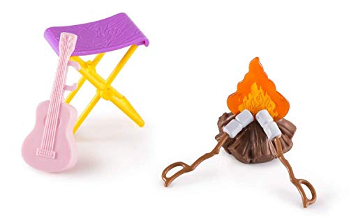 Barbie Camping Fun Accessory Pack Campfire 6 Pieces