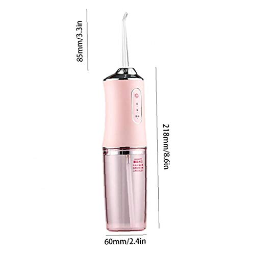 lujiaoshout Waterflosser, tanden elektrische flosser Cordless monddouche oplaadbare tanden reiniger voor thuis reizen… - Image 8