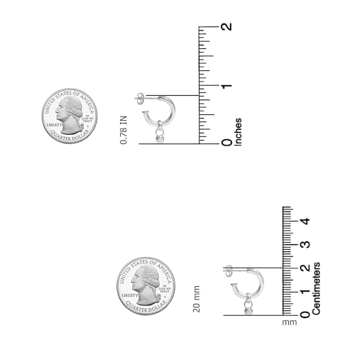 LeCalla 925 Sterling Silver T-Bar Earrings for Women | Women's Bar Earrings jewelry | Bar Drop Dangle Earrings Gift for Birthday Christmas4