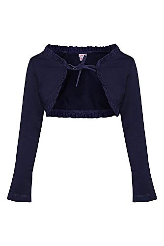 La-V Longue Boléro Filles pour Mariage, Baptême et Fêtes