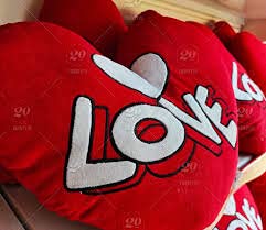 Magical Toy House Soft Toy Music Pillow Soft Toy Music I Love You Song,red Right,30cm,Medium ,red Pillow Beautiful, Heart Shape and Lovely All People, Soft Toy Stuffed for Relatives Gift.