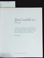 John Constable R. A, 1776-1837 : a Catalogue of Drawings and Watercolours, with a Selection of Mezzotints by David Lucas after Constable for ""English Landscape Scenery"", in the Fitzwilliam Museum, C 0728700980 Book Cover