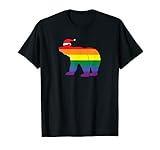 Xmas Gay Bear Shirt Gay Dad Couple Christmas Shirt for Men