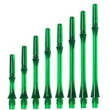 NineDartOut.us Fit Shaft Gear - Green Slim Locked (#1 - Extra Short (13.0mm))
