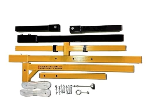 Kit de instalación con argano manual plegable para aire acondicionado