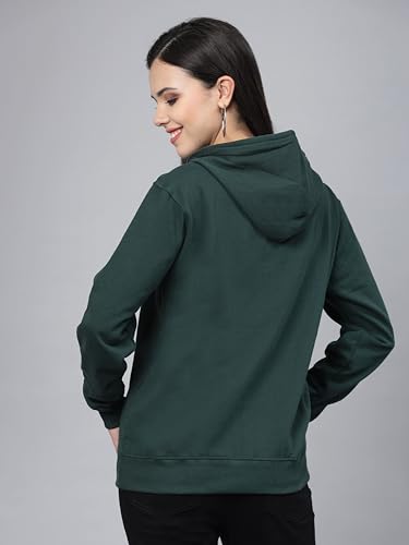 Image of Style Quotient Women Grey Hooded Oversized Sweatshirt