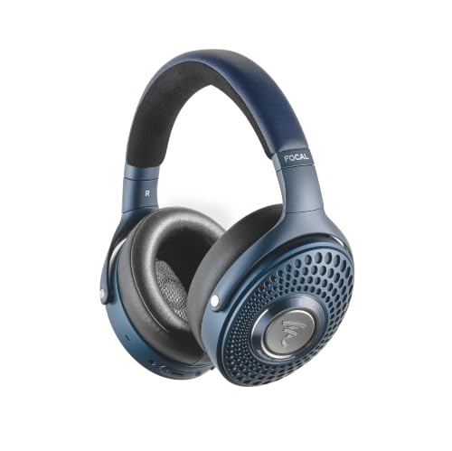 Image of Focal Bathys Midnight Blue Limited Edition Hi-Fi Bluetooth Wireless Headphones with Active Noise Cancellation