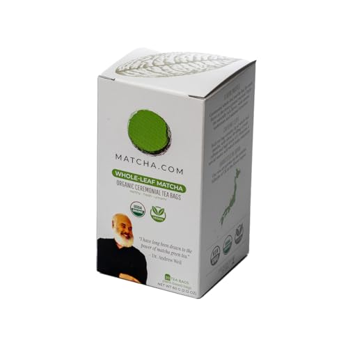 Té verde Matcha en bolsas orgánico 20 unidades miniatura 1