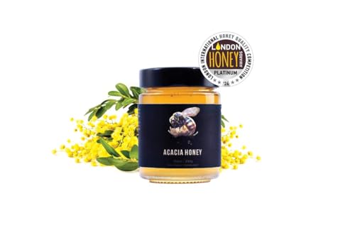 Miel cruda pura de acacia 10.6 oz Maison Connoisseur miniatura 2
