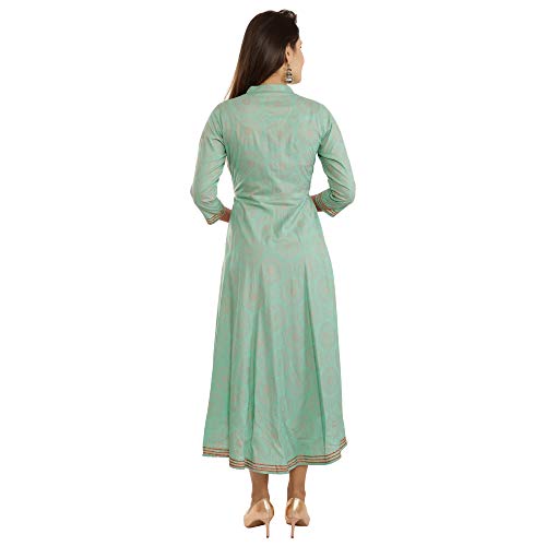 Image of Asean Women's Rayon Anarkali Kurta