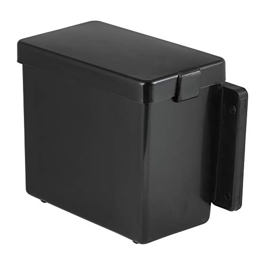 CURT 52022 6-Inch x 5-1/2-Inch x 3-1/4-Inch Lockable Trailer Breakaway Battery Case