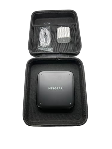 Image of NETGEAR Nighthawk M7 Pro Mobile Hotspot Bundle 5G mmWave, WiFi 7, Unlocked, AT&T & Verizon, International, Portable Device for Travel, with Free Travel Case and Extra Battery (Renewed)