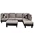 Casa Andrea Milano Modern 3 Piece Microfiber and Faux Leather Sofa by Casa Andrea Milano