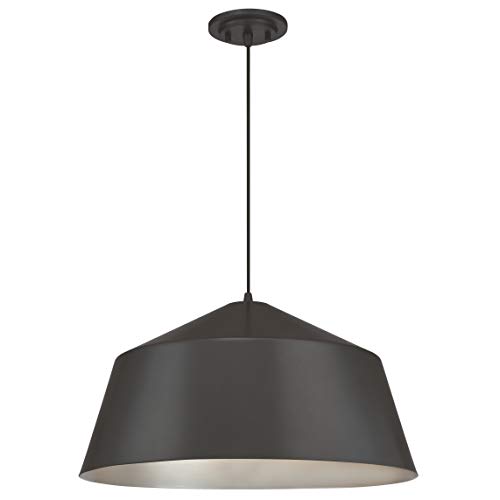 Suspension en bronze brossé Westinghouse 63729, lustre de designer d'une élégance rare