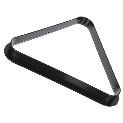 POPETPOP Mini Triángulo de Billar de Plástico Resistente Soporte Estable para Bolas de Mesa Accesorio para Torneos Compatible con Triángulos