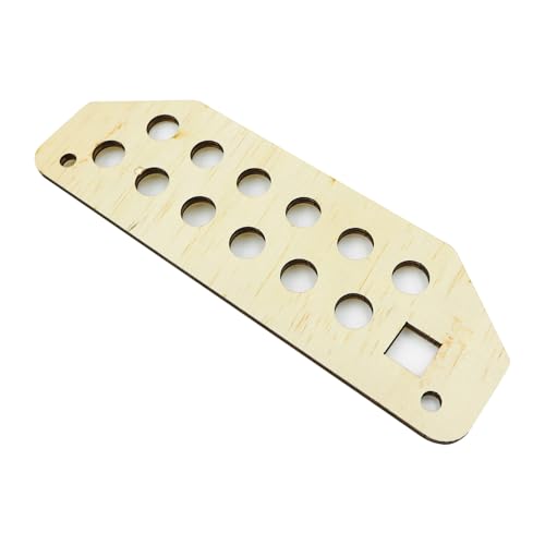 Alnicov Wood Carving Storage Rack Craft Tools Multi Hole Holder Organizer Stand for Woodworking Arts Woodwork Beginners - Image 2