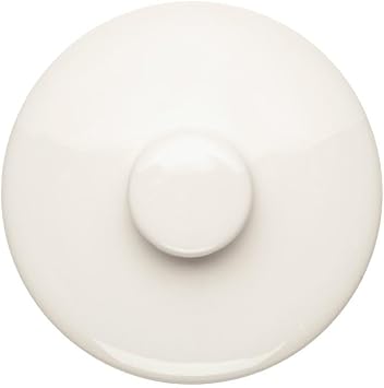 Iittala 1061240 Teema Pot with Lid 0.6 gal (2.3 L) White