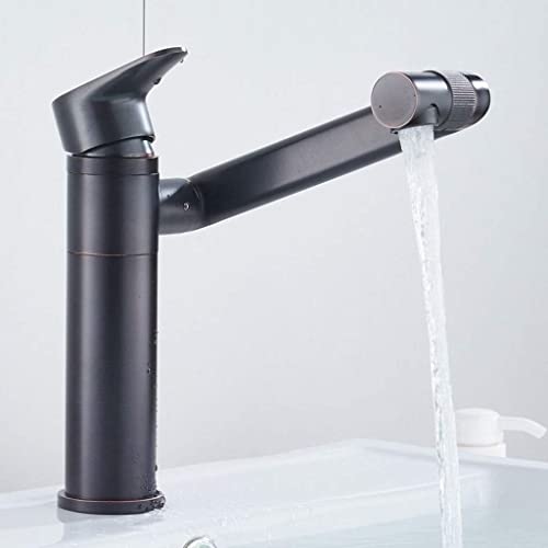 Lavabo de cuisine avec robinet robuste à levier simple et bec pivotant pour évier - 4