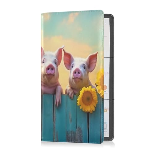 Organizador para auto de cuero PVC miniatura 7