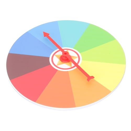 Toddmomy Wall Hanging Wheel for Fun Classroom Prize Game for Parties Creative Design Easy to Use for Activities and Events