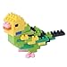 Nanoblock Budgie Green Opaline Building Kit