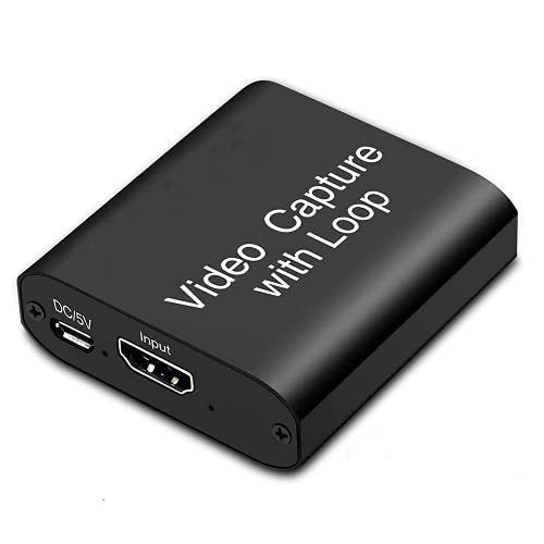 Tarjeta de captura de video HDMI con salida de bucle Cover